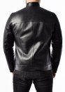 Autumn deer leather jacket fitted