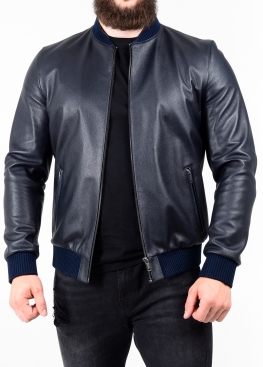 Spring leather jacket (American, bomber jacket) ATROL1I