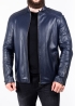 Spring fitted leather jacket FILS0I