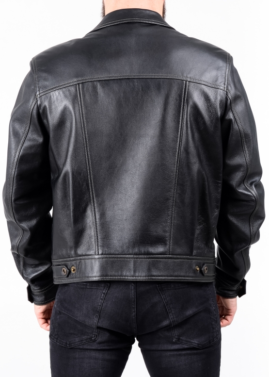 Spring leather jacket