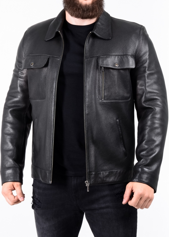 Autumn leather jacket