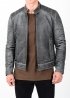 Spring fitted leather men jacket FORDR1B