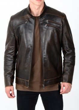 Аutumn leather jacket for men JARR1K