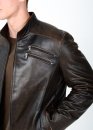 Аutumn leather jacket for men