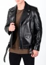 Men's demi-season leather jacket ORK0B