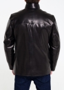 Winter leather jacket man's