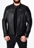 Autumn fitted leather jacket for men ARS1B