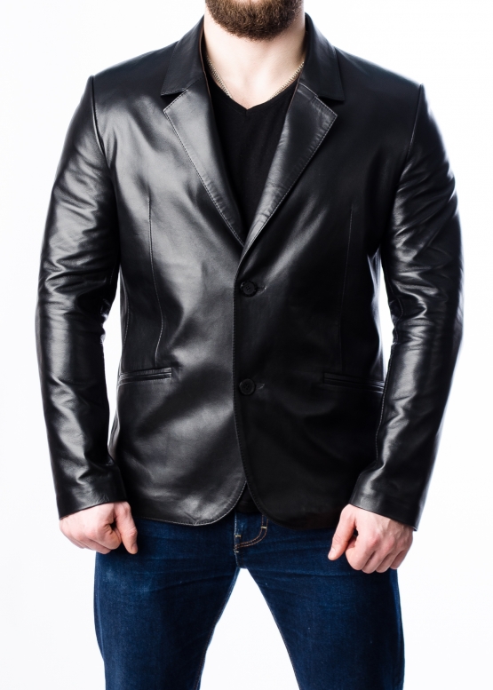 Men's leather jacket