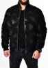 Winter leather jacket with fur under an elastic band TRU2BB