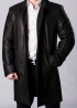 Autumn Leather French Coat FRH1B