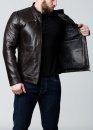 Autumn men's leather jacket