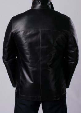 Autumn leather short coat P65L1B