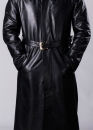 Men's Long Coat Leather