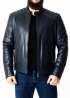 Spring fitted leather men jacket FORDS0I