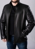 Winter leather jacket with fur SMLA2BB