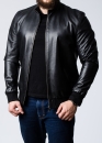 Spring leather perforated elastic jacket