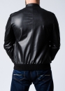 Spring leather perforated elastic jacket